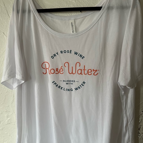 Rose water oversized tee sz x-large - Picture 2 of 3